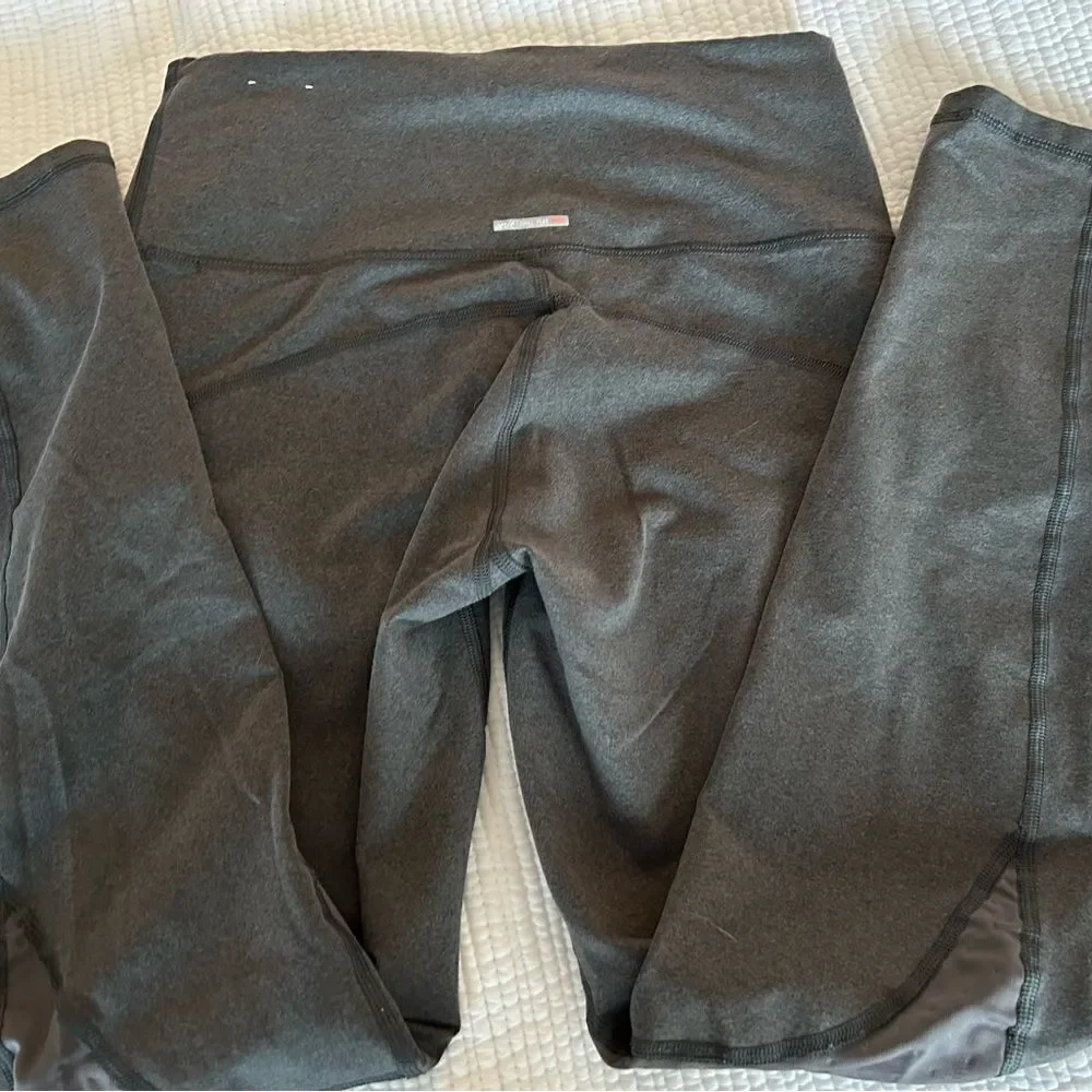 Aerie Women’s Gray Athletic Leggings Size Small Chill Play Move